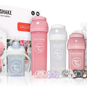 Twistshake Set bottiglie per bambini for ragazze