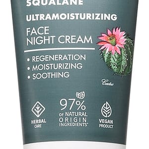 Green Pharmacy Cactus & Squalane crema notte idratante 50 ml