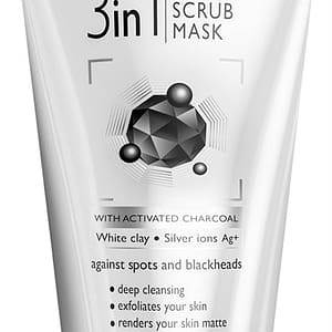 Revuele Charcoal 3in1 gel detergente 3 in 1 con carbone attivo 150 ml