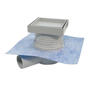 Chiusino per terrazzi Dakota con telo premontato a riempimento,106x106mm