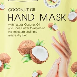 Beauty Formulas Coconut Oil maschera di idratazione profonda per le mani