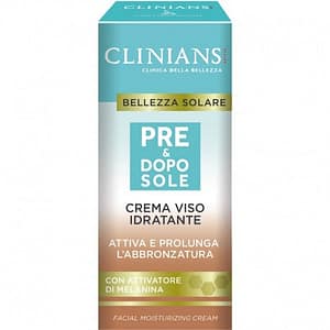 Clinians Crema Idratante Viso Pre & Doposole 50 Ml