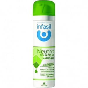 Infasil Deo Spray Neutro Fresca Fragranza Olio Essenziale 150 Ml