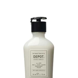 Depot, Shave Specifics No. 402, Oli essenziali, Fluido lenitivo, pre e post rasatura, 50 ml
