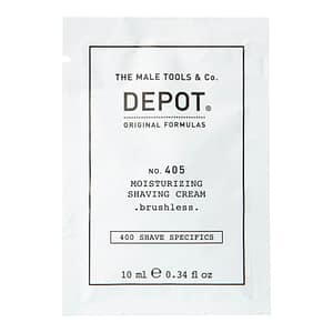 Depot, 400 Specifiche per la rasatura n. 405, Allantoina, Idratante, Crema da barba, 10 ml