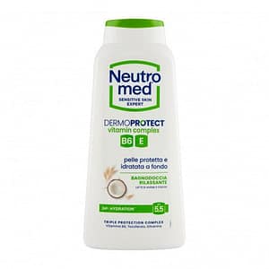 Neutromed Dermoprotect Vitamin Complex Rilassante – Bagnodoccia Latte Avena E Cocco 600 Ml