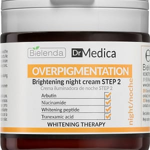 Bielenda Dr Medica Overpigmentation crema notte illuminante per pelli iperpigmentate 50 ml