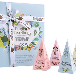 English tea shop Collezione regalo Il tuo Wellness Blue BIO 12 Pyramids