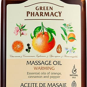 Green Pharmacy Essential oils of Orange olio massaggio riscaldante 200 ml