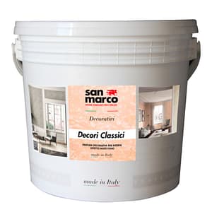 Finitura decorativa Decori Classici San Marco per interni effetto multi-tono (Secchio 4Lt)