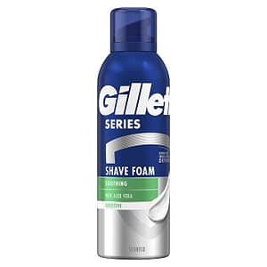 Gillette Schiuma da barba lenitiva Serie Sensitive Aloe Vera 200 ml