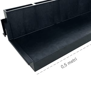 Griglia a fessura Dakota 0,5mt in polipropilene per canalette Taurus 130