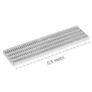 Griglia Dakota Strong Antitacco 0,5mt in polipropilene per canalette Taurus 200
