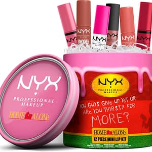 NYX Professional Makeup Home Alone 12 Piece Mini Lip Kit confezione regalo per le labbra