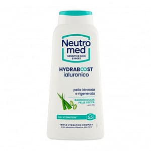 Neutromed Hydraboost Ialuronico – Bagnodoccia Pelle Secca Aloe Vera Ph 5,5 600 Ml