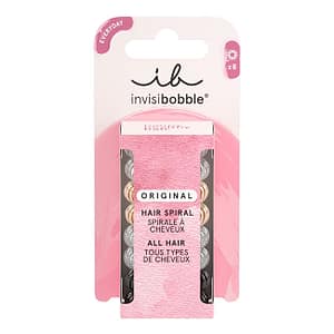 Invisibobble Fascia per capelli Original Clear nera Metallic 8 pezzi