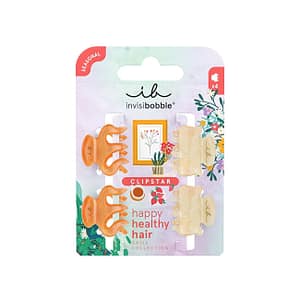 Invisibobble Clip per capelli Clipstar XS Oasis Petit Citrus 4 pezzi