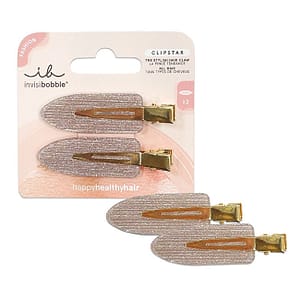 Invisibobble Clipstar Glam Ease fermacapelli 2 pezzi