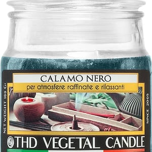 THD Italian Luxury Calamo Nero candela profumata 100 g