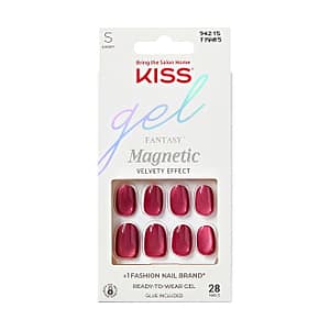 Kiss Unghie in gel Gel Fantasy Magnetic (Set Us Free) 28 pezzi
