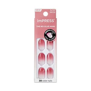 Kiss Unghie autoadesive imPRESS Color (Beat The Heat) 30 pezzi