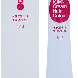 Kallos KJMN Professional Crema tinta per capelli con cheratina e olio di argan colore 7.44 Medium Vivid Copper Blond 100 ml