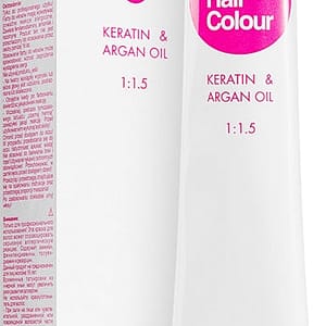 Kallos KJMN Professional Crema tinta per capelli con cheratina e olio di argan colore 10.0 Platinum Blond 100 ml