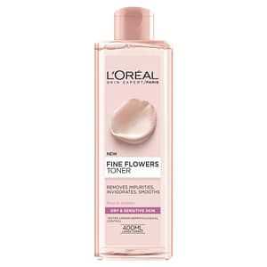 L’Oreal Paris, Fine Flowers, elimina le impurità, tonico detergente, 400 ml