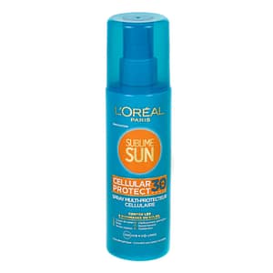 L’Oreal Paris, Sublime Sun Cellular Protect, protezione UV, spray solare, SPF 30, 200 ml