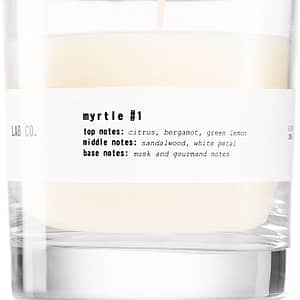 The Olphactory Lab Co. Myrtle candela profumata 200 g