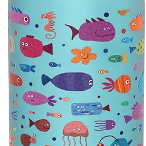 Ion8 Leak Proof bottiglia per l’acqua per bambini Fisch 350 ml