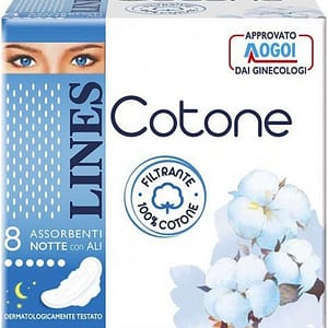 Lines Lines Cotone Notte Con Ali 8 Pezzi
