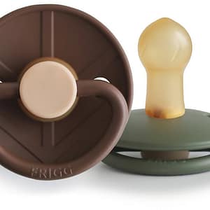 FRIGG Little Viking Size 1:0-6 mesi ciuccio Bjorn/Ragnar 2 pezzi