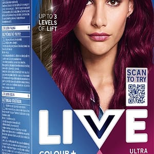 Schwarzkopf LIVE Colour + Lift tinta permanente per capelli colore L76 Ultra Violet
