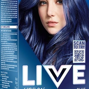 Schwarzkopf LIVE Urban Metallics tinta permanente per capelli colore U67 Blue Mercury