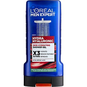 L’oréal paris Expert HYDRA Hyaluronic (Gel doccia) Uomo 300 ml