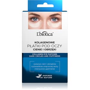 L’biotica Masks maschera al collagene contorno occhi contro gonfiori e occhiaie 3× 2 pezzi