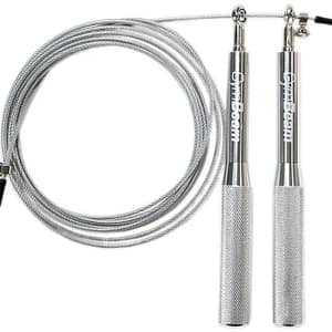 GymBeam Metal corda per saltare colore Silver