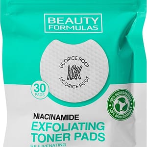 Beauty Formulas Niacinamide dischetti struccanti per una pelle perfetta 30 pezzi