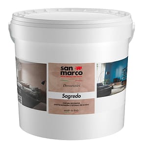 Pittura decorativa Sagredo San Marco effetto superopaco bitonale (Secchio 4Lt)
