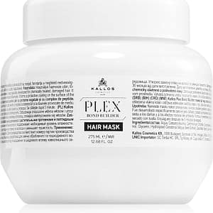 Kallos Plex maschera rigenerante per capelli rovinati, trattati chimicamente 275 ml