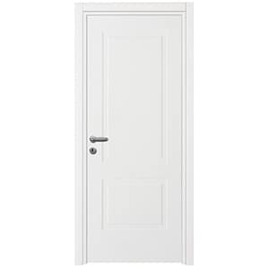 Porta a battente in legno bianco laccato Nusco Mediterraneo 2PB per interni