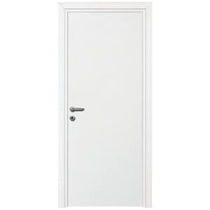 Porta a battente in legno Nusco NT bianca per interni