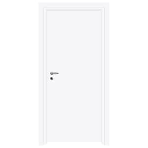 Porta a battente reversibile in legno bianco Nusco Rever 1 per interni