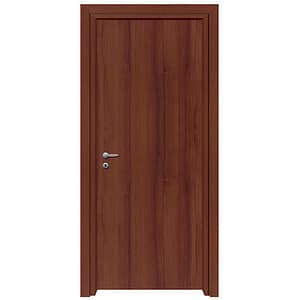 Porta a battente reversibile in legno noce nazionale Nusco Rever 1 per interni