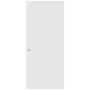 Porta filomuro in legno Nusco Texture Frassino bianco per interni