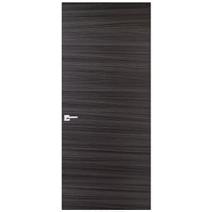 Porta filomuro in legno Nusco Texture Palissandro Blue per interni