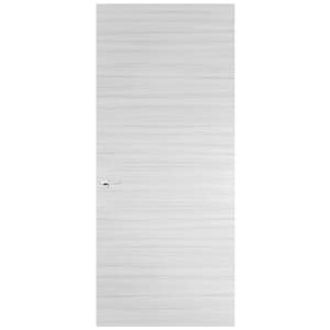 Porta filomuro in legno Nusco Texture Palissandro White per interni