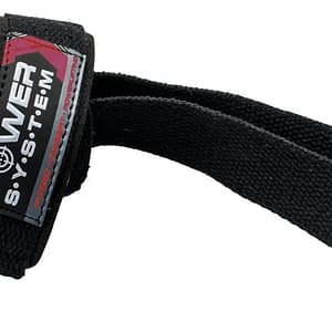 Power System Power Straps straps colore nero & rosso 2 pezzi