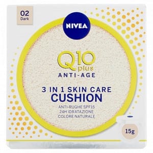 Nivea Q10 Plus Anti-Age 3 In 1 Skin Care Cushion 15 G – 02 Dark